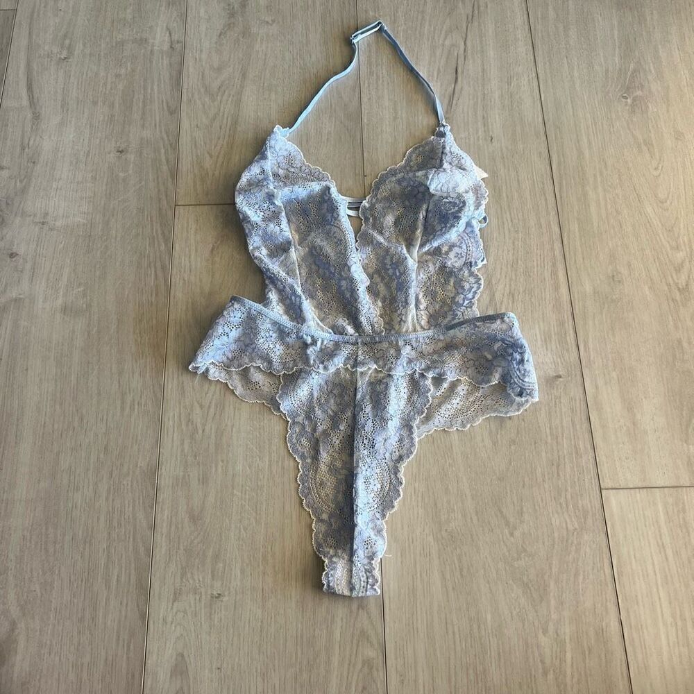 In Bloom by Jonquil Annabella Stretch Lace Teddy size M